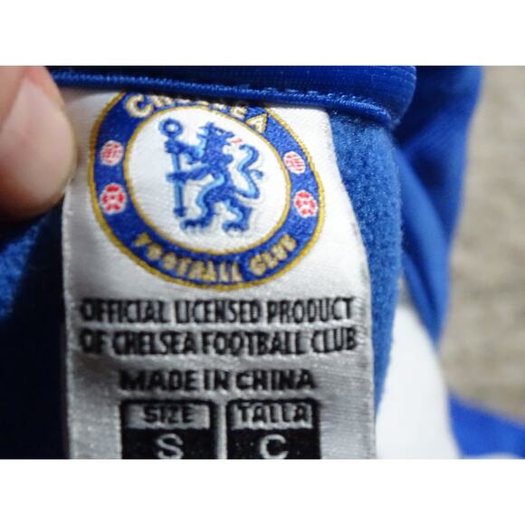 Official Chelsea FC Football Club Track Jacket Men's Small - Blue/White Soccer - Picture 7 of 8